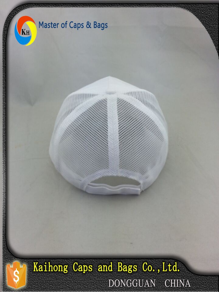 Waterproof 5-panel golf white sport cap camper hats recycled materials