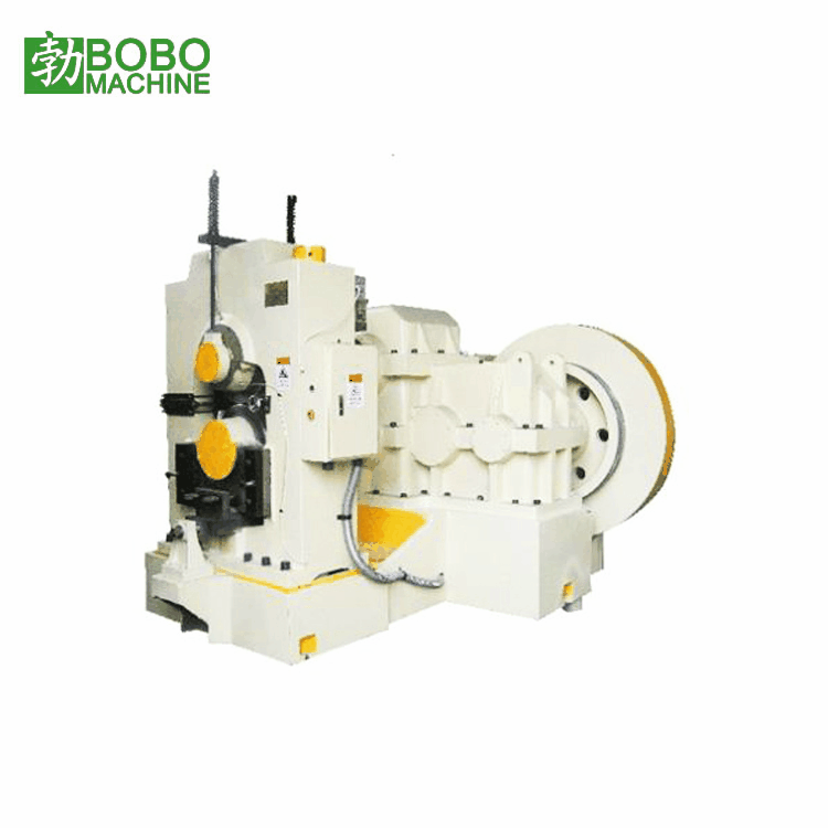 BOBO Machine hydraulic automatic knife grinding forming making machine shown in a detail photo for this news article
