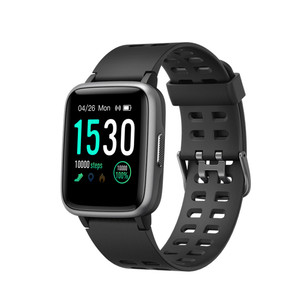 2019 Hot sale fitness tracker heart rate monitor sports waterproof touch screen smart watch