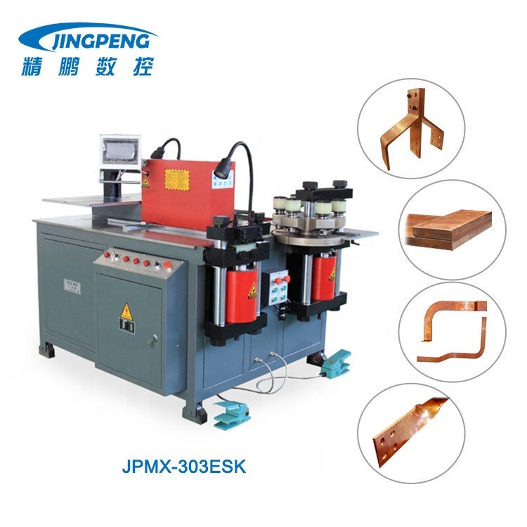 JPMX-303ESK медь/алюминий busbar машина/Гидравлическая шина Гибка режущая Перфорационная Машина