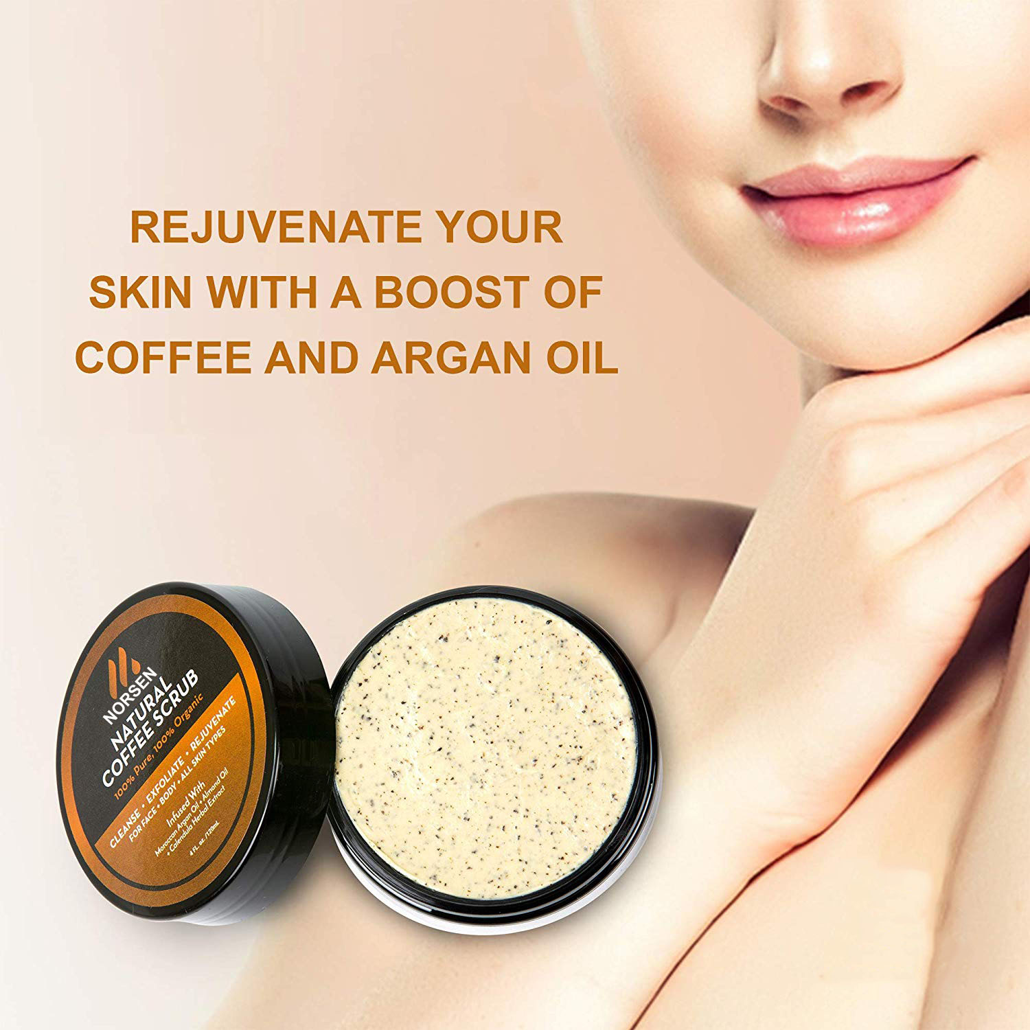 Factory Supply OEM Collagen Whitening Scrub Lulanjina Peeling Cream Body Lotion