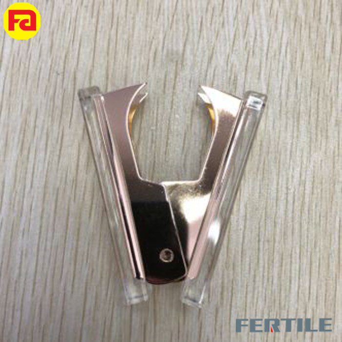 XK278547 2018 ясно акриловый Степлер pin remover розовое золото скобоизвлекатель