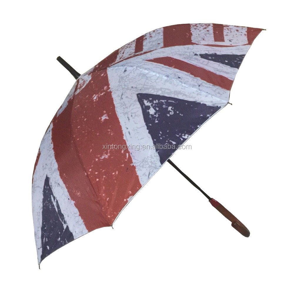 Custom Vermont State Flag Compact Foldable Rainproof Windproof Travel Umbrella