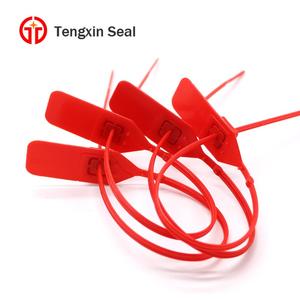 TXPS 503 Adjustable One Time Used Self Locking Custom Printed Plastic Bag Security Seal