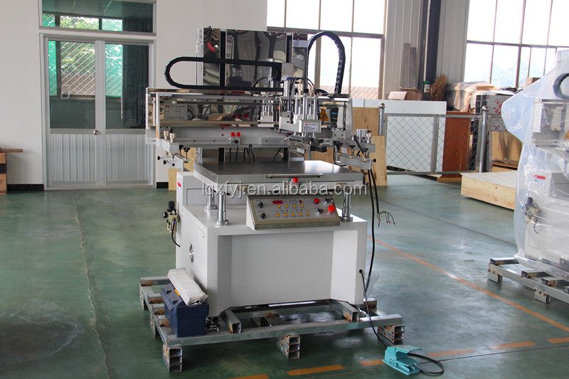 PET heating transfer film screen printing machine