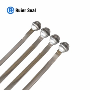 RES001 High security tamper evident container lock bars metal seal strap