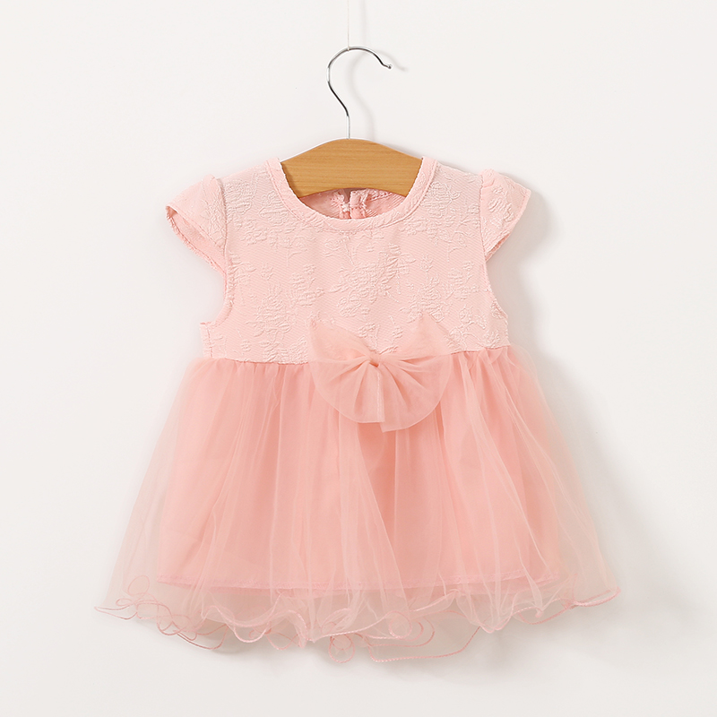 Детская одежда, платье для маленьких девочек, летнее платье принцессы с коротким рукавом, розничная и оптовая продажа