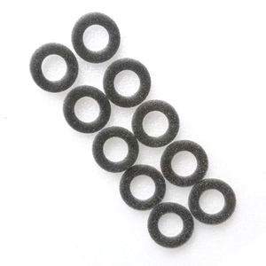 Custom Die Cut Adhesive Backed Round Shape Epdm Sponge Rubber Seal