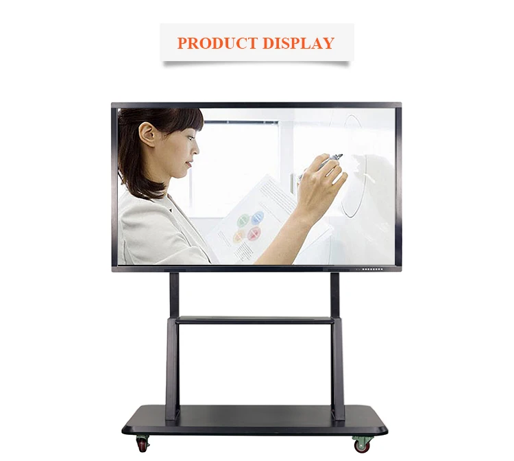 65inch LED OPS PC infrared all in one 1920*1080 2K interactive whiteboards and screens for education kids