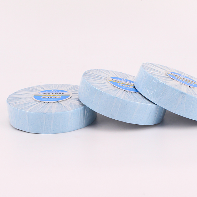 Paypal приемлемые 0,8*36 двор Голубой рулон ленты клеем клейкая лента для ленты волос