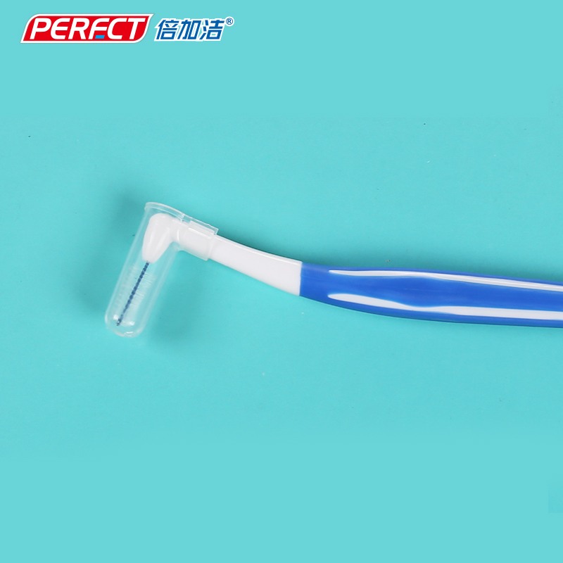 Одобренный FDA сертификат CE OEM 10 шт Упаковка l-образная межзубная щетка