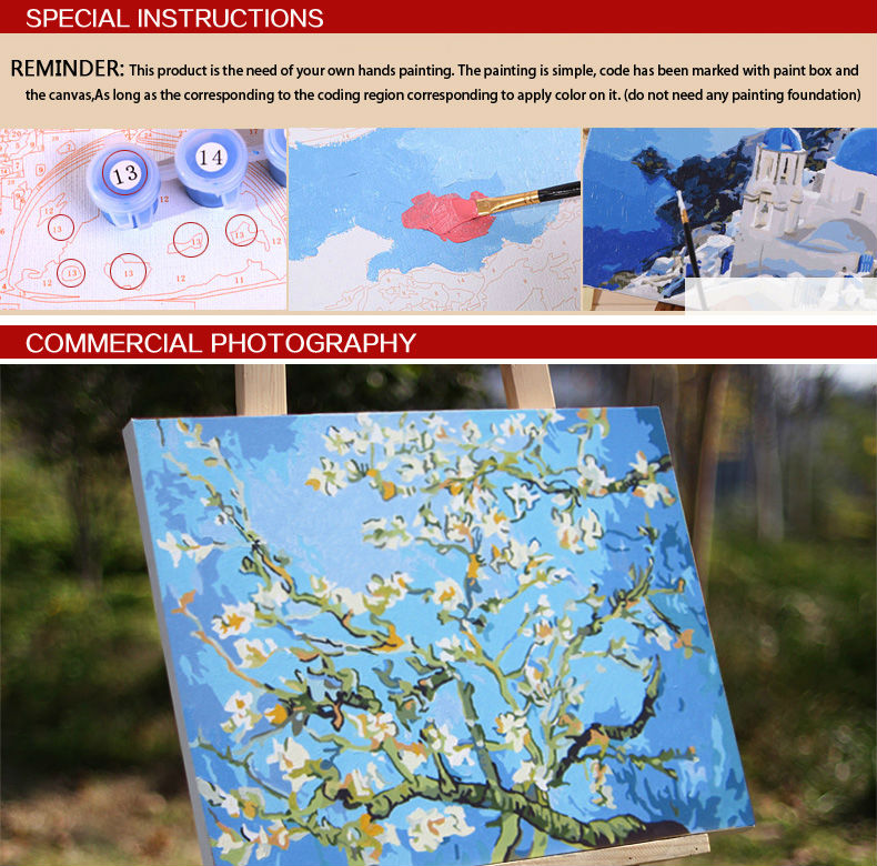 hot selling dog design  acrylic diy digital painting by numbers for home decor GX25852