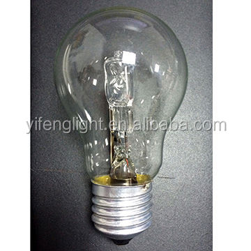 Эко-галогенные лампы, 70 Вт A55 Edison Screw E27 базовые Сменные галогенные лампы 100 Вт