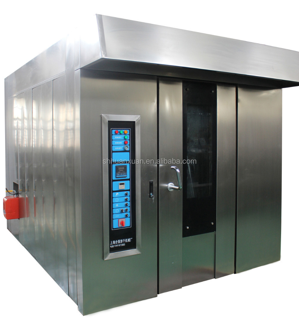 32 лотка газовая/электрическая/дизельная роторная печь для выпечки