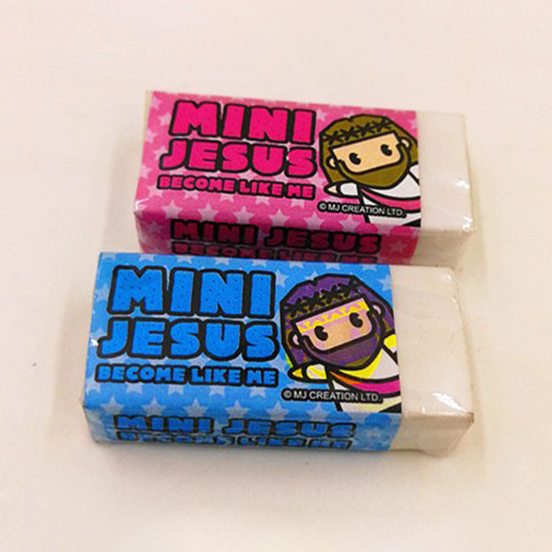 Chinese Stationery Custom TPR White Pencil Rubber Erasers