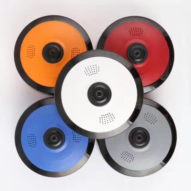 Скрытая камера рыбий глаз 1080P 360 VR wifi