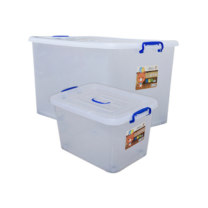 Scatola di plastica di Stoccaggio Bin Trasparente di Plastica trasparente