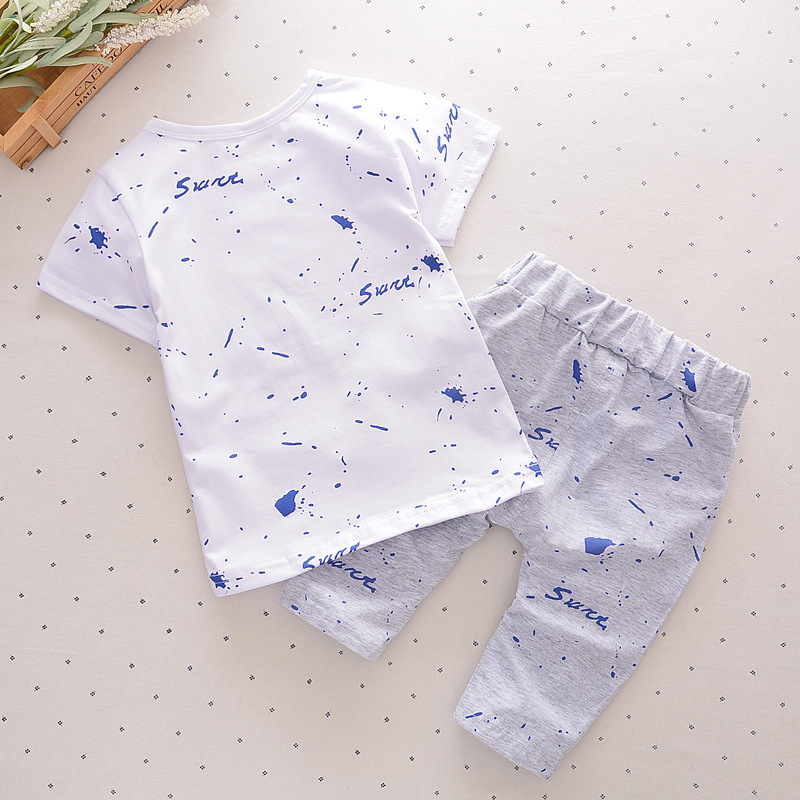 New design kids clothes set fashion summer kids clothing boy clothes