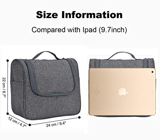 Borsa da toilette da viaggio da appendere Organizer per cosmetici, trucco e articoli da toeletta