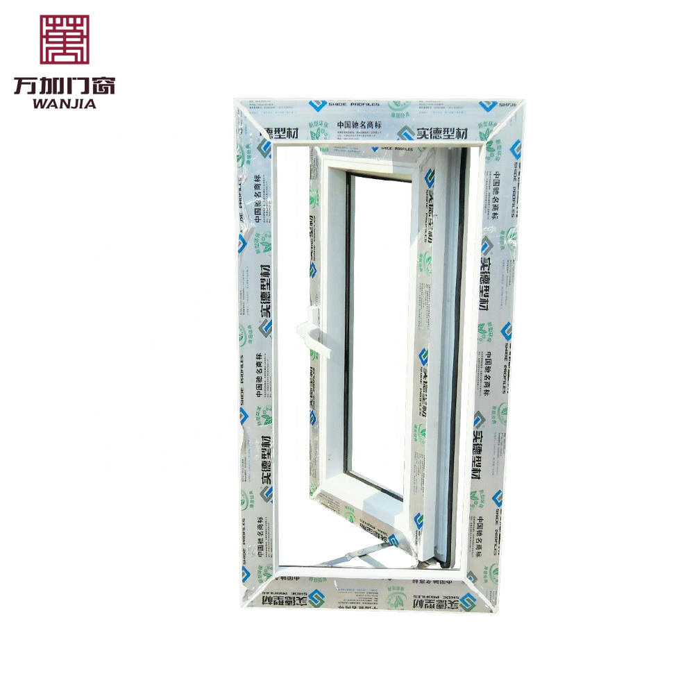 wanjia outward opening French windows - pvc products