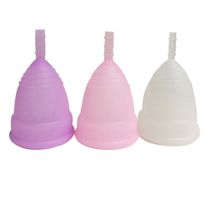 Wholesale collapsible FDA silicone cup menstrual