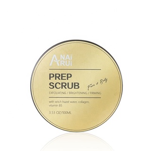 China Factory Customized Private Brand Face Firming Exfoliating Body Scrub