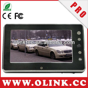 Taxi computer / tablet pc with WinCE 6.0, 5-wire touch panel, WiFi, GPS, 180 wide angle camera