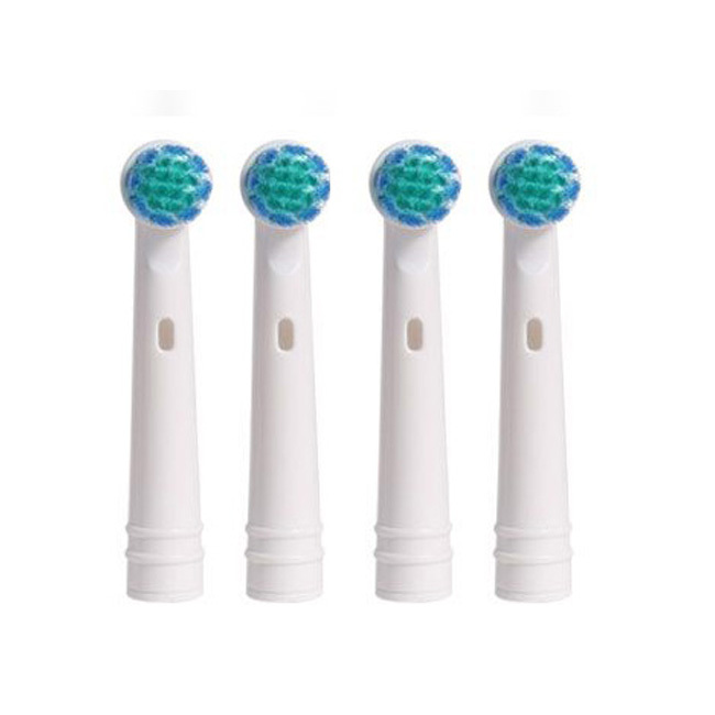 4 шт./упак. сменные насадки для зубной щетки для Электрическая вращающаяся зубная щетка с блистерная упаковка