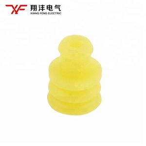 Series 1.7-2.4mm silicone rubber sealed wire harness seal 281934-2 yellow for automotive connector