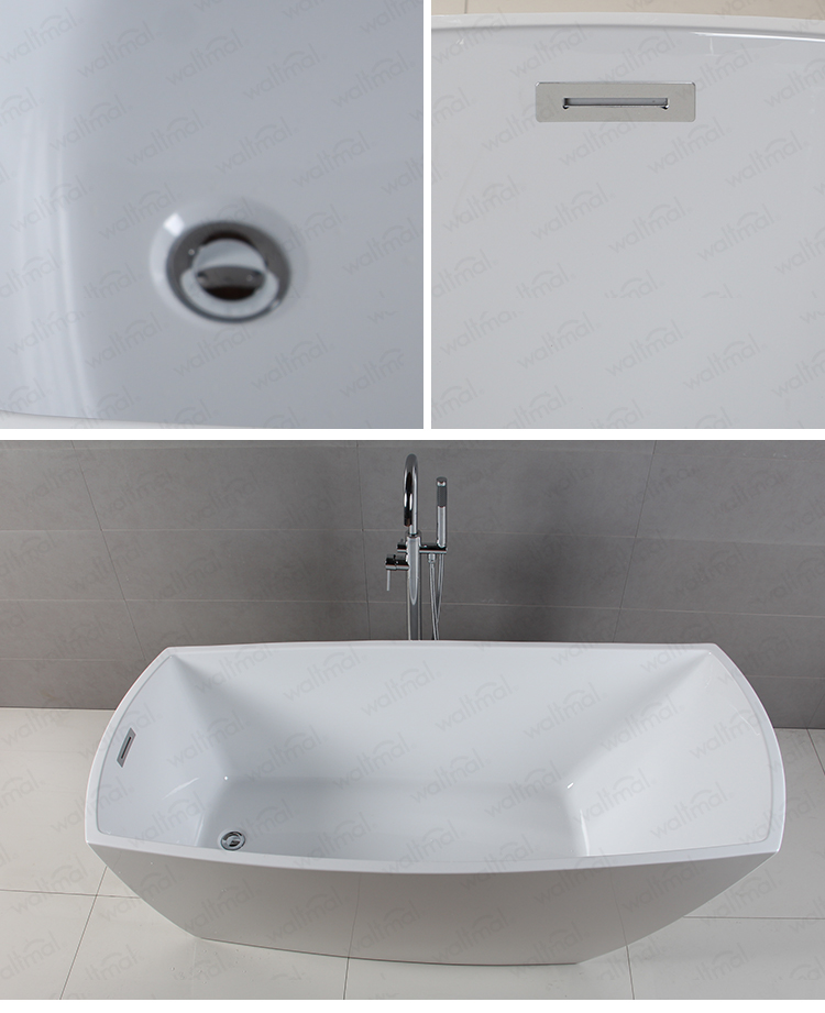 Chinese supplier design CUPC acrylic free standing tub freestanding tub bathtubs
