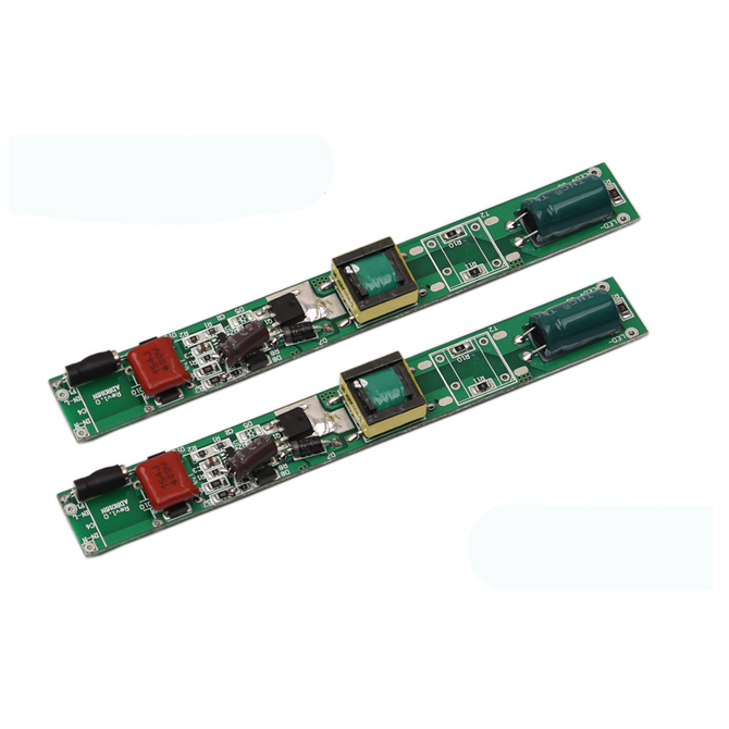 20 Вт t5 t8 HPF LED осветительные драйверы DC 50 в 80 в источник питания постоянного тока 260ма тонкая печатная плата 20 Вт ламповый световой драйвер