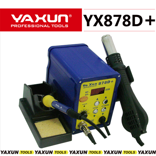 Svt yaxun-station de soudage 878D + smd, à air chaud, remontage