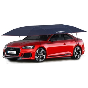Ontdek de fabrikant Automatische Vouwen Auto Garage van hoge LANMODO Pro 4 seizoenen Draadloze Automatische Auto Tent