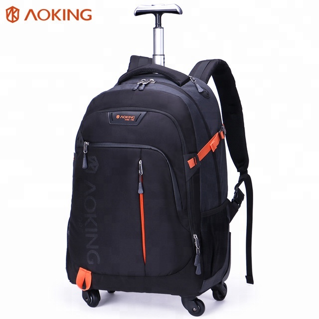 Zhao Xiemao Kids Schoolbag Rolling Backpack On Wheels High-Capacity School Bag Backpacks for Students Climbing Stairs Three-Wheeled Childrens Trolley Bag Waterproof Rolling School Bag