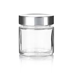 212ml Wide Mouth Ergo Glass Honey Jar with Metal Lug Cap