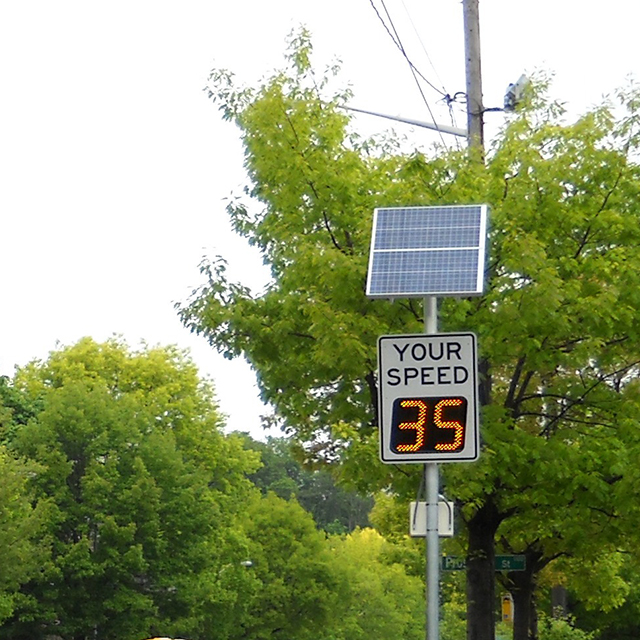 Высококачественный радар с вашим детектором скорости предупреждающие солнечные светодиодные знаки дорожного типа высокоходовой тип удаление ограничения скорости радар