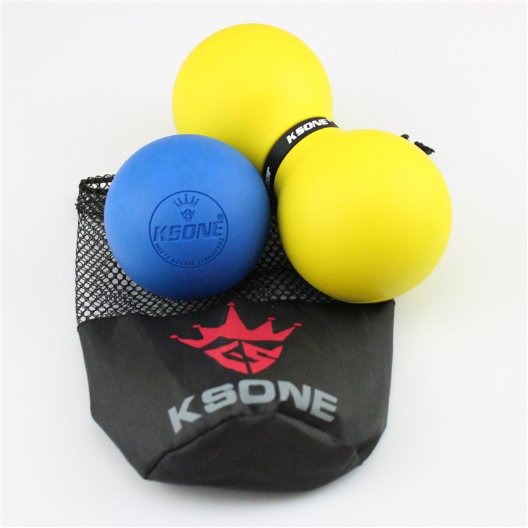 Лакросс мяч массажный Набор для миофасциального релиза, подвижность и физиотерапия-отличные массажные шарики для шеи и ног