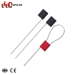 Custom Design Laser Marking Logo Metal Aluminum Alloy Cable Security Seal