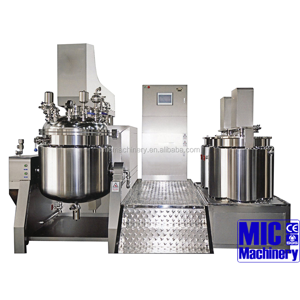 Микро-500л дешевый сироп вакуумный смеситель с 500л масло и резервуар для воды с ce