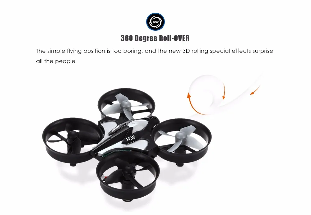 JJRC H36 Nano Drone 2.4GHz 4CH 6 Axis Gyro Pocket Drone Mini Quadcopter With Headless Mode Helicopter