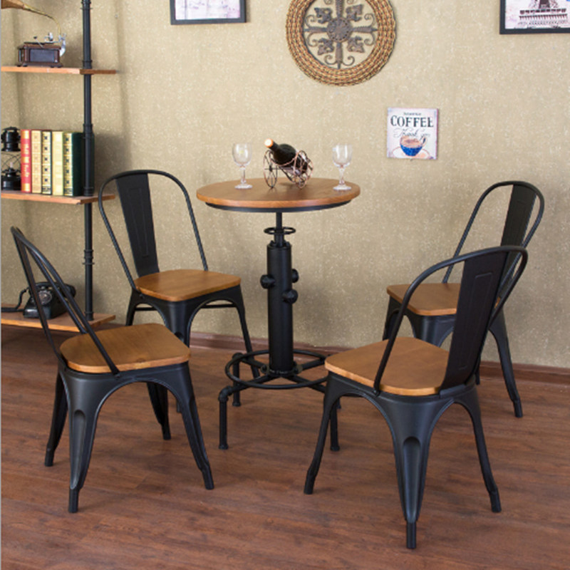 Factory wholesale vintage metal dining chair