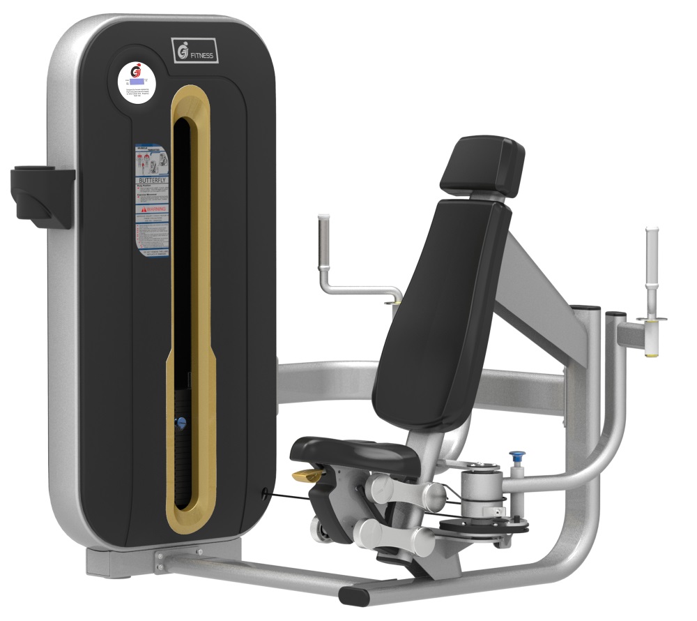 2018 коммерческое оборудование для силовой тренировки грудные мышцы Fly машина/пластины нагрузки JG-6805