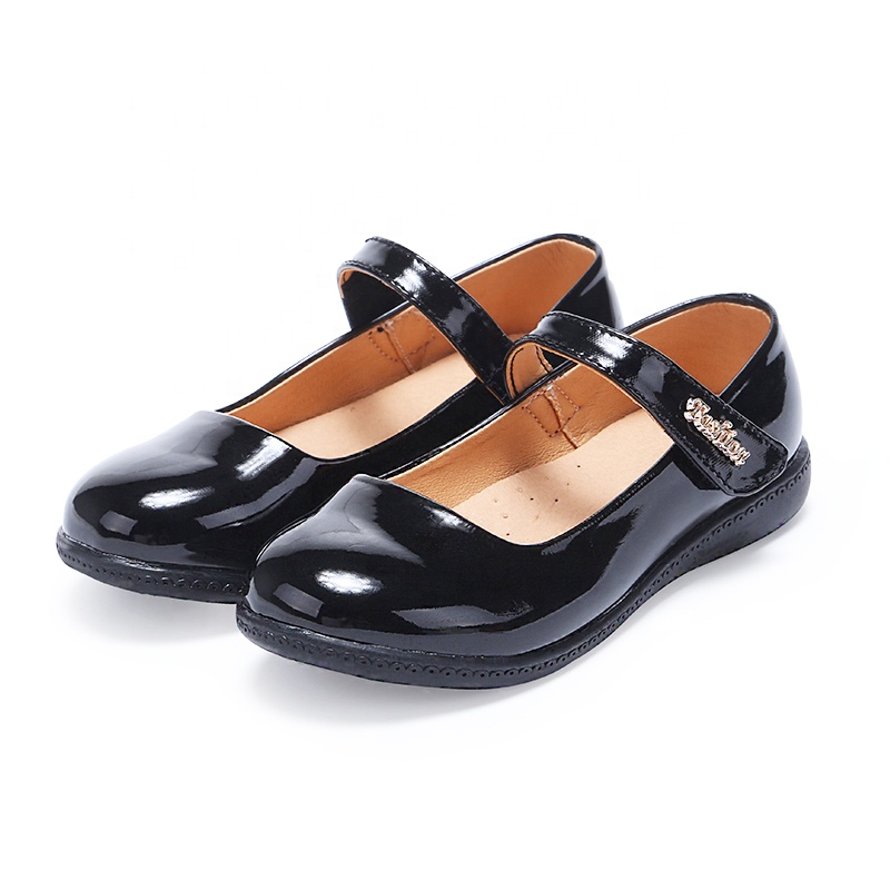 XinYiQu Girls Flower Toddler Dress Shoes Leather Princess Mary Jane Ballet Flat