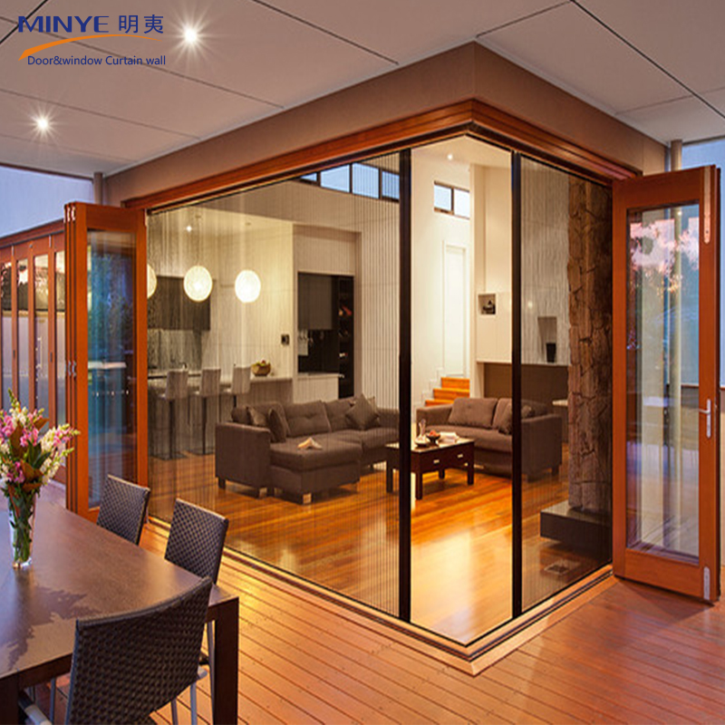 Alibaba trung quốc sản xuất pháp nhà máy giá upvc folding door