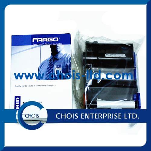 1,000 prints NEW Genuine Fargo 45102 Black Monochrome Ribbon Kit K