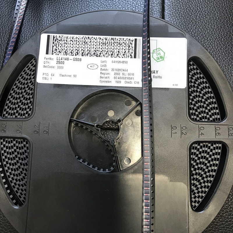 Diodo de conmutación LL4148-GS08 300 mA 100 V minimelf SMD