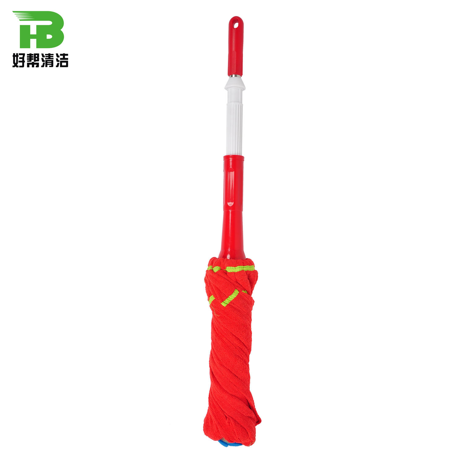 Twist mop 100%polyester towelling cloth Steel pole mops