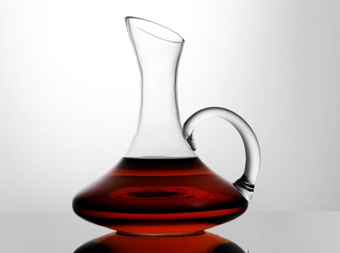 1500ML Big Decanter Handmade Crystal Red Wine Brandy Champagne Glasses Decanter Bottle