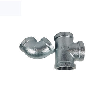 20mm Solid Elbow Malleable Galv