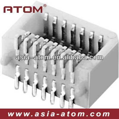 Плата печатной платы с шагом 0,8 мм для разъема платы с прямым углом и матовой высотой 5,2 мм